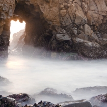 Hole in Rock at Pfeiffer Beach