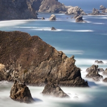 Big Sur at night