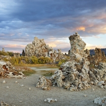 Stormy Sunset at Mono Lake