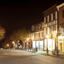 Bar Harbor at Night