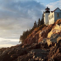 Bass Harbor Head Lighthouse Vertical