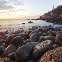 Sunrise over Otter Point