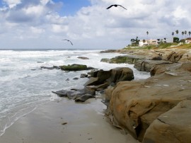 Wind and Sea beach in La Jolla