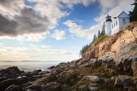 Maine's Bass Harbor Head Lighthouse