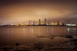 San Diego during the power outage