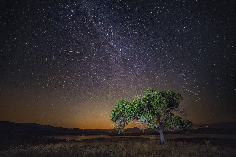 Perseids in Southern California