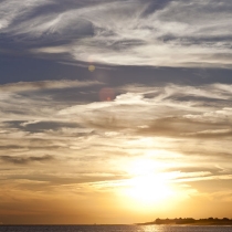 Sunset Over the Cape May Lighthouse